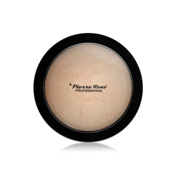 PIERRE RENE Highlighting Powder puder rozświetlający - 01 Glazy Look