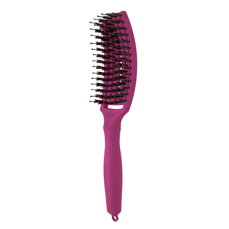 OLIVIA GARDEN Finger Brush Combo Amazonki szczotka do włosów - Bright Pink