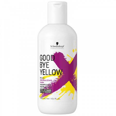 SCHWARZKOPF Goodbye Yellow szampon do włosów blond neutralizujący żółte odcienie 300ml